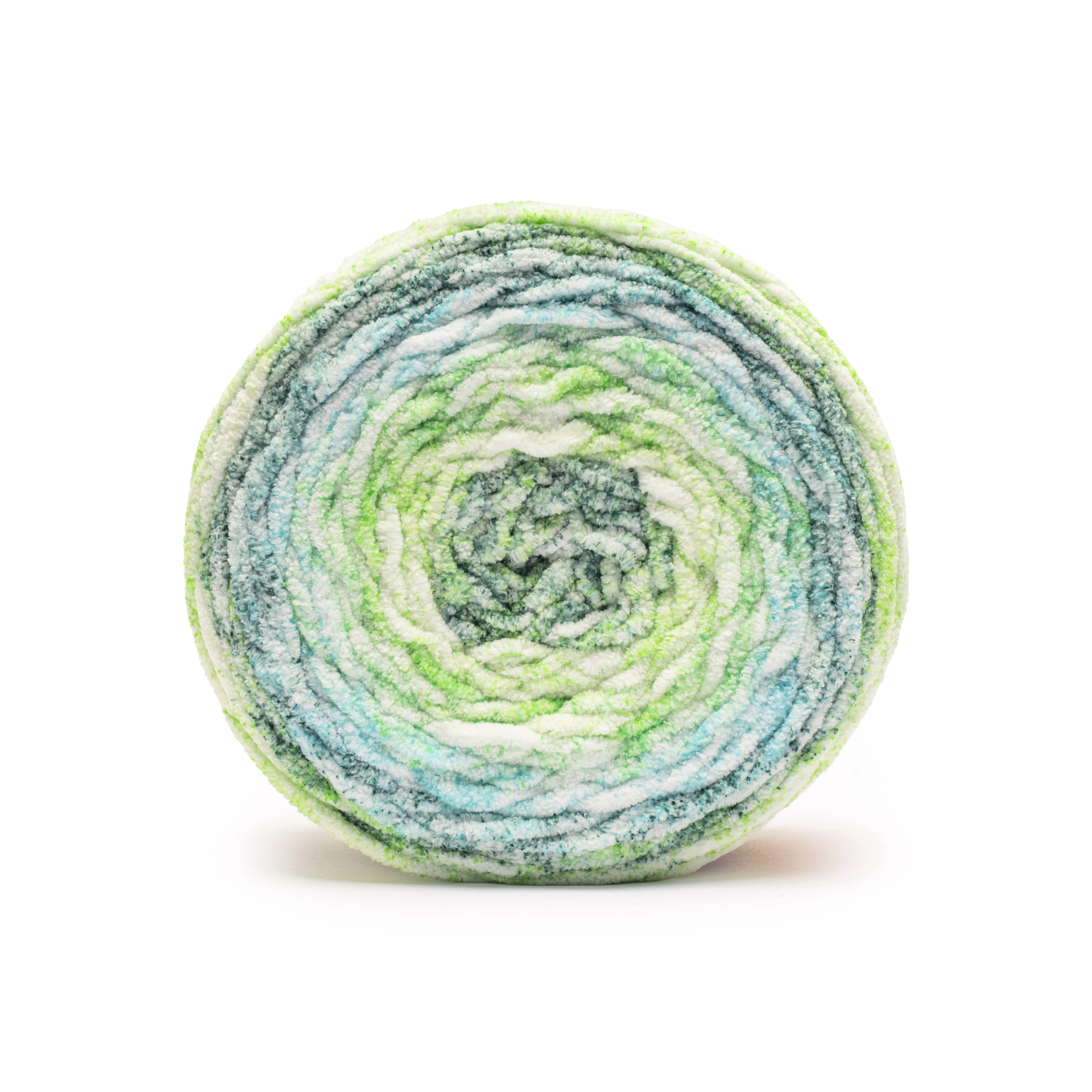Bernat Blanket Ethereal Stripes, Forest Walk, 10.5oz(300g), Super Bulky , Polyester