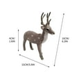 thumbnail image 5 of Mouliraty Reindeer Christmas Ornaments, Christmas Supplies Sika Deer Decorations Mall Decorations Simulation Sika Deer, 5 of 5