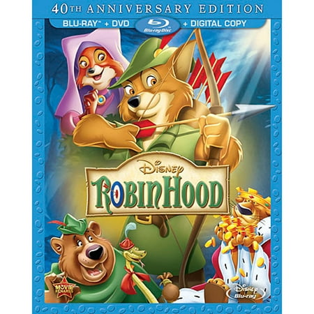 Robin Hood (40th Anniversary Edition) (Blu-ray + DVD + Digital Copy)