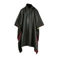 thumbnail image 4 of Impermeable, Impermeable de Emergencia con Capucha y Cordón, Funda para Lluvia, Resistente al Agua verde, 4 of 9