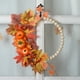 thumbnail image 5 of Corona de Otoño para Puerta, Anillo de Cuentas de Hoja de Arce y Calabaza, Decoración para El Festival de Acción de Gracias, Adorno Colgante de Otoño para El Hogar, Adorno de Pared de Halloween, Esti, 5 of 7