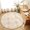 Khaki Light Brown, variant on Round Area Rugs 3.3Ft, Beige Boho Floral Non-Slip Washable Circle Rugs Carpet, Vintage Ethnic Tribe Abstract Art Indoor Outdoor Rug Floor Mats Throw Runner for Bedroom Living Room Bathroom