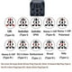 thumbnail image 2 of Universal Brazil Plug Adapter 3 Pin Eu Euro Au Us To Brazil Travel Adapter Electric Power Cord Charger Socket Outlet-yu, 2 of 5
