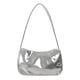 thumbnail image 1 of Bolsos de mano de color sólido Bolso de compras para mujer Bolsos de moda para mujer (Plata) Likrtyny Para Estrenar, 1 of 9