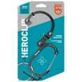 thumbnail image 3 of Gear Aid Heroclip Medium Hybrid Camping Gear Clip - Shades of Gray, 3 of 6