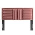 thumbnail image 2 of Believe Channel Tufted Performance Velvet Full/Queen Headboard, 2 of 7