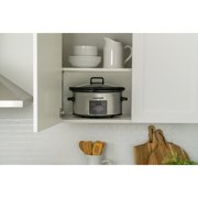 Crockpot Programmable Choose-a-Crock Slow Cooker, Stainless Steel
