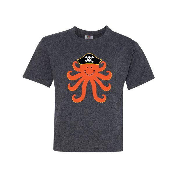run and fly octopus shirt