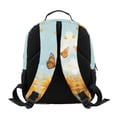 thumbnail image 2 of HUIACONG 13.5 Inch Highland Cow Sunflower Print Kids Backpack, Water Resistant Lightweight School Bag with Multi Pockets, Ergonomic Adjustable Padded Straps Bookbag for School Travel, 2 of 7