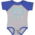 thumbnail image 3 of Inktastic Rainbow Hearts I Am Going to Be a Big Sister Girls Baby Bodysuit, 3 of 5