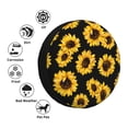 thumbnail image 4 of Goofa Sunflower 6 Pattern Universal Tire Cover for Jeep, SUV, Truck, and Trailer – Waterproof, UV-Resistant,Easy to Install, Fits 14"-17" Tires-17 inch, 4 of 6
