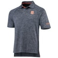 thumbnail image 2 of Men's Colosseum Heathered Navy Syracuse Orange Down Swing Polo, 2 of 6