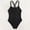 Black, variant on Girls 1 Piece Swimsuit Sleeveless Bathing Suit Quick Dry Swimwear Cross Shoulder Strap Tween Girl Bathing Suits 10-11 Years