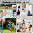 thumbnail image 6 of Adjustable Toddler Basketball Hoop with Accessories - Ideal for Kids Ages 36-144 Months, 6 of 7