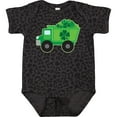 thumbnail image 3 of Inktastic St Patricks Day Irish Clover Dump Truck Childs Boys Baby Bodysuit, 3 of 5