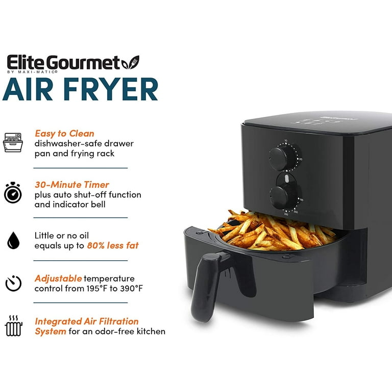 Elite 1.1qt Personal Air Fryer