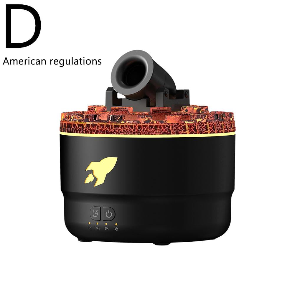 ZOUBAOQ Cannon Aroma Humidifier with Colorful LED Lights - 2 Spray Modes, Auto Shutoff, 280ML Capacity, Creative Cannon Blast Turret Design, Aromatherapy Diffuser for Home, Office, and Bedroom