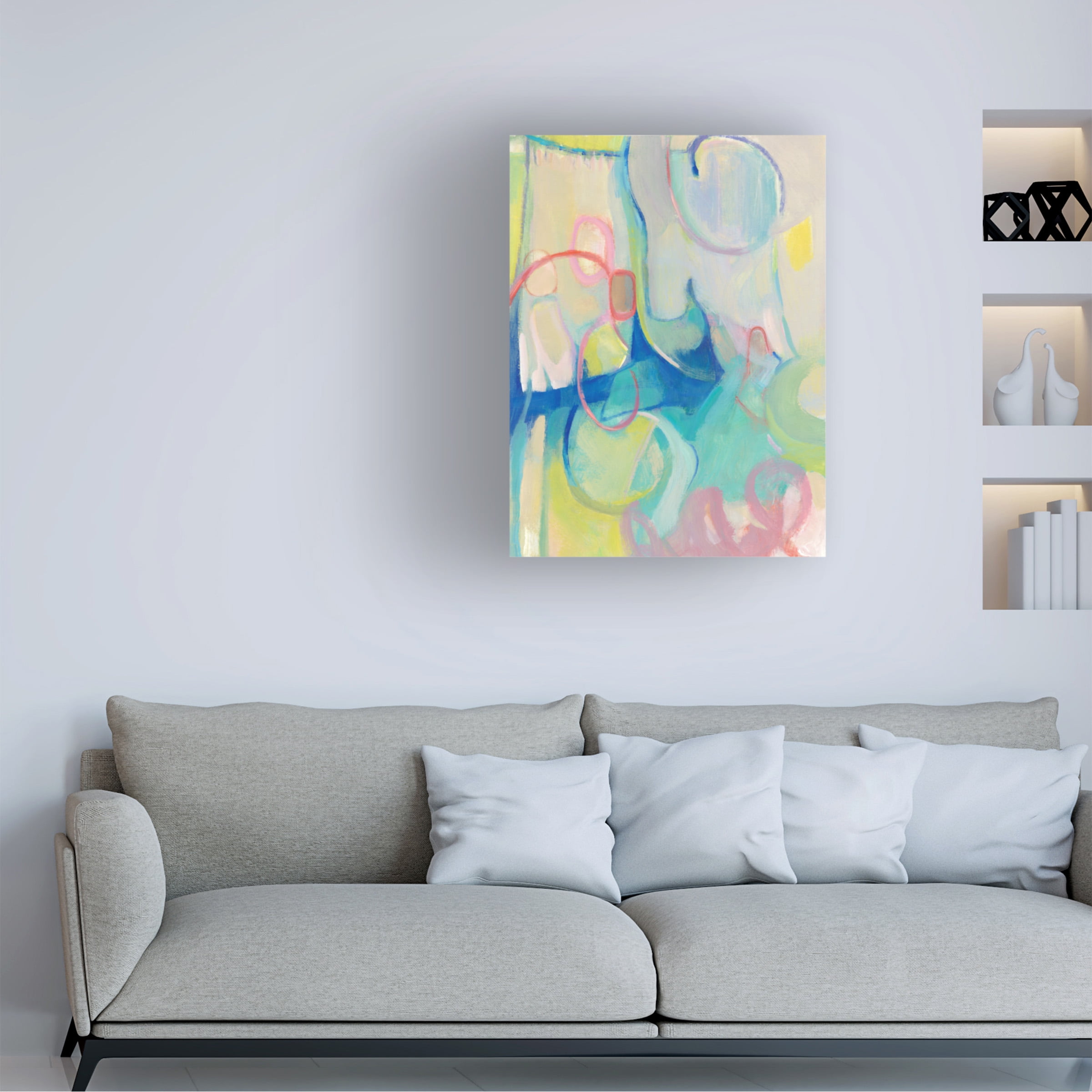Tim O Toole 'Lasso II' Canvas Art