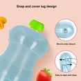 thumbnail image 3 of Soporte Para Bolsa De Jugo Para Bebé, Soporte De Fácil Agarre, Autoalimentación, Caja De Jugo Multiusos A Prueba De Apretar Para Bebé, Prevención De Fugas, Previene Desorden, 3 of 7