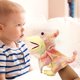 thumbnail image 3 of Marioneta de mano de dinosaurio, juguete de peluche de tiranosaurio de 11,8 pulgadas, muñeco de peluche suave para niños, juego de rol para contar historias, 3 of 8