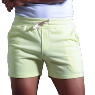 Men's Cotton Gym Shorts - Lounge, Sleep, Running, Workout & Yoga Shorts With Elastic Drawstring Waist