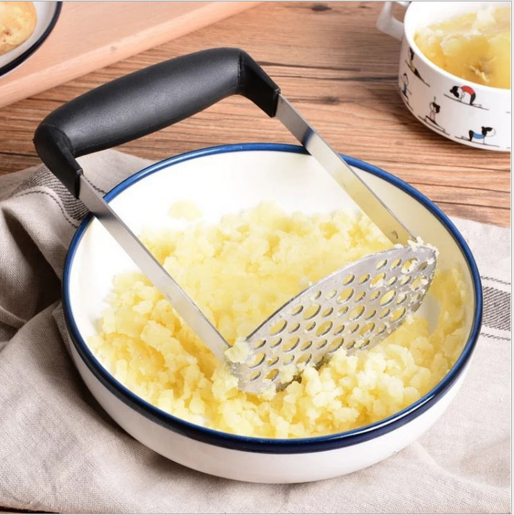 Chef Stainless Steel Potato Masher Mashing Tool Home Kitchen Utensil