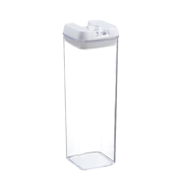 Wosthever PET fácil de ubicar y clasificar: contenedor de almacenamiento de alimentos transparente con anillo de sellado TPR resistente a la Organizadores de utensilios de cocina SG 1.9L XL