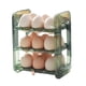thumbnail image 4 of Huevera para puerta lateral de refrigerador, organizador de huevos, dispensador de huevos reutilizable. Verde, 4 of 9