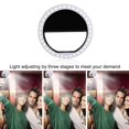 thumbnail image 4 of Selfie Ring Light con tres niveles de brillo y 36 LED. Afortunado Sencillez, 4 of 5