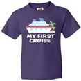 thumbnail image 3 of Inktastic My First Cruise with Cruise Ship and Palm Trees Youth T-Shirt, 3 of 5