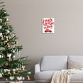 thumbnail image 2 of Stupell Industries Jingle All The Way Holiday Gifts Red Car Driving Graphic Art Unframed Art Print Wall Art, Design by Cecily Moore, 2 of 5