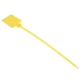 thumbnail image 4 of 100 etiquetas de identificación antirrobo para gestión de cables y bridas de bloqueo, etiquetas de cable desechables amarillas de 41 cm, 4 of 8