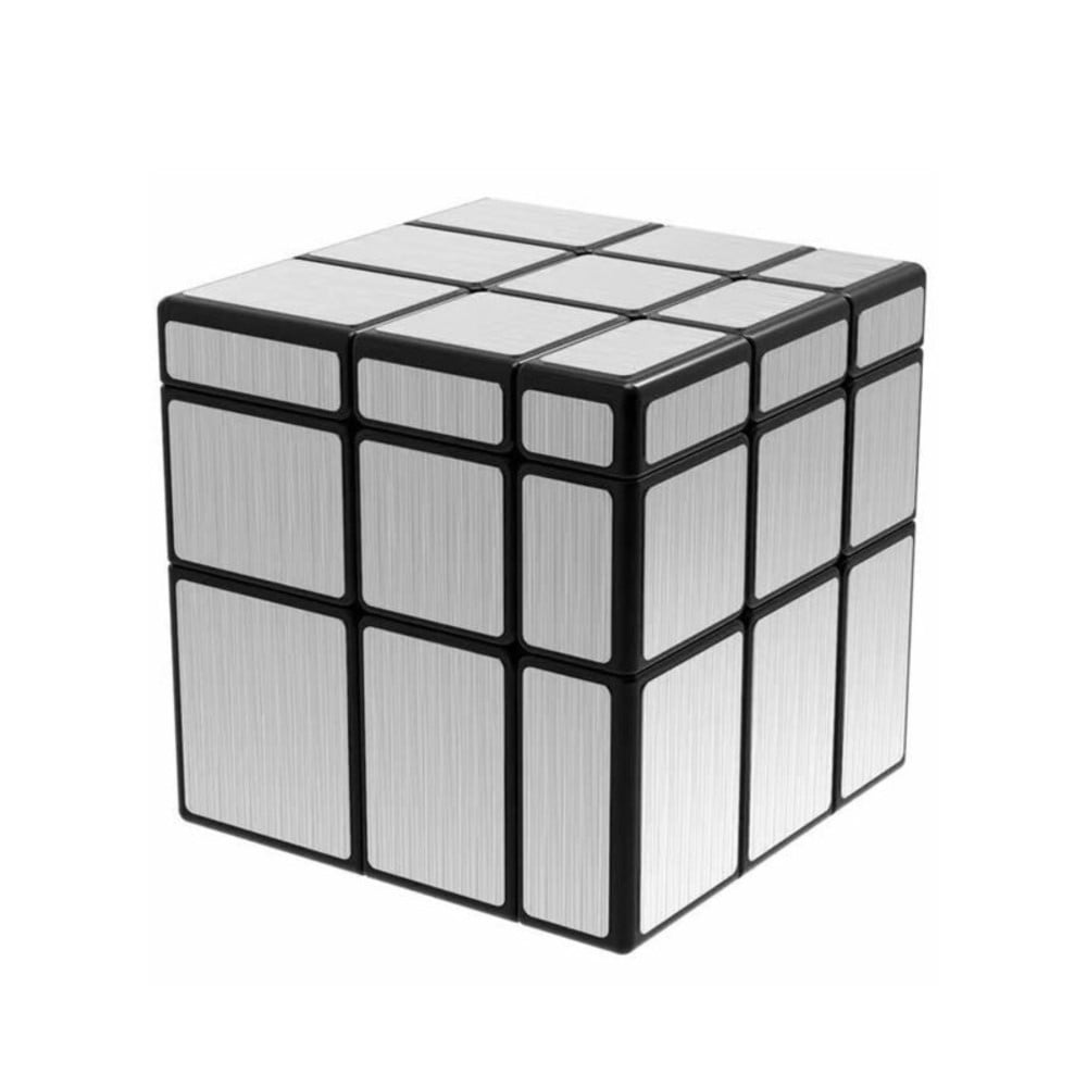 QIYI Puzzle Cube Mirror Block 3x3 Cube Speedy (Sticker Silver)