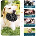 thumbnail image 5 of Juguete para morder para perros, juguete molar de goma de grado alimenticio, dispensador de comida no tóxico, juguete interactivo para limpiar los dientes - Negro, 5 of 5