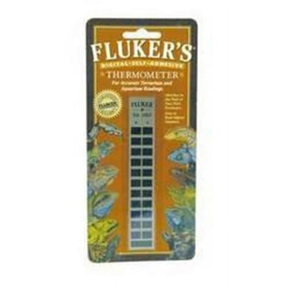 Fluker's Flat Gauge Thermometer for Reptile Habitats