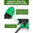 thumbnail image 3 of Locked Barbed Tee Connectors /\uD to /\uD Drip Irrigation Fittings Kit /mm to /mm Tube Lock Female Connector Way Barbed Lock Irrigation Parts for Watering System, 3 of 7