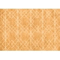 thumbnail image 1 of Ahgly Company Indoor Rectangle Abstract Orange Contemporary Area Rugs, 7' x 10', 1 of 1