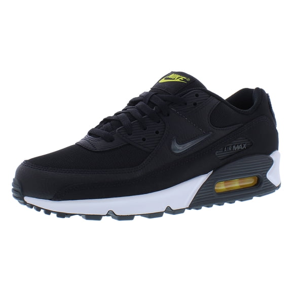 Nike Air Max 90 Mens Shoes Size 8, Color: Black/Anthracite/Opti Yellow