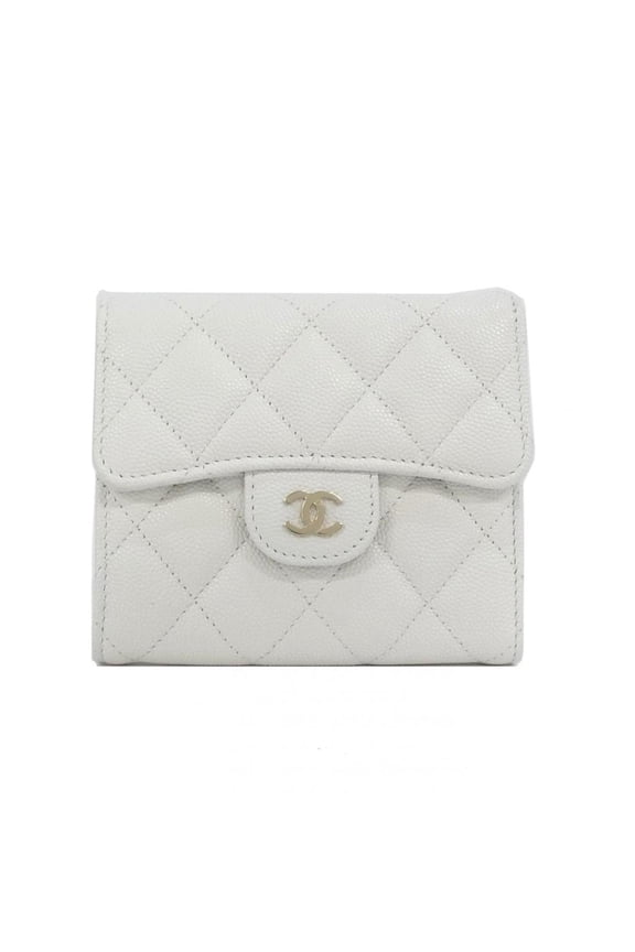 Pre-Owned Chanel Timeless Classic Line AP0231 Wallet