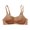 Yellow, variant on Lopecy-Sta Women's Invisible Seamless Ribbed Bra, Wireless Lightly Padded Everyday T-Shirt Bra with Adjustable Shoulder Straps, Comfortable Breathable Bralette for Daily Wear