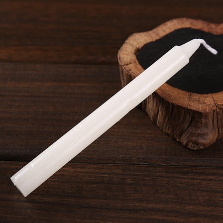 PBPBOX 10pcs White Candle Taper Candle For Candles Dinner Party Prayer Paraffin