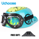thumbnail image 3 of 2023Uchoose DS Gorra de béisbol Casco Cascos retro Verano Motocicleta Casco Vintage Cara abierta Scooter Cruiser Chopper Gangster, 3 of 5