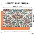thumbnail image 2 of YAZAOO Floor Mats 32x20in Regal Floral Elegance Creativity Doormats, 2 of 8