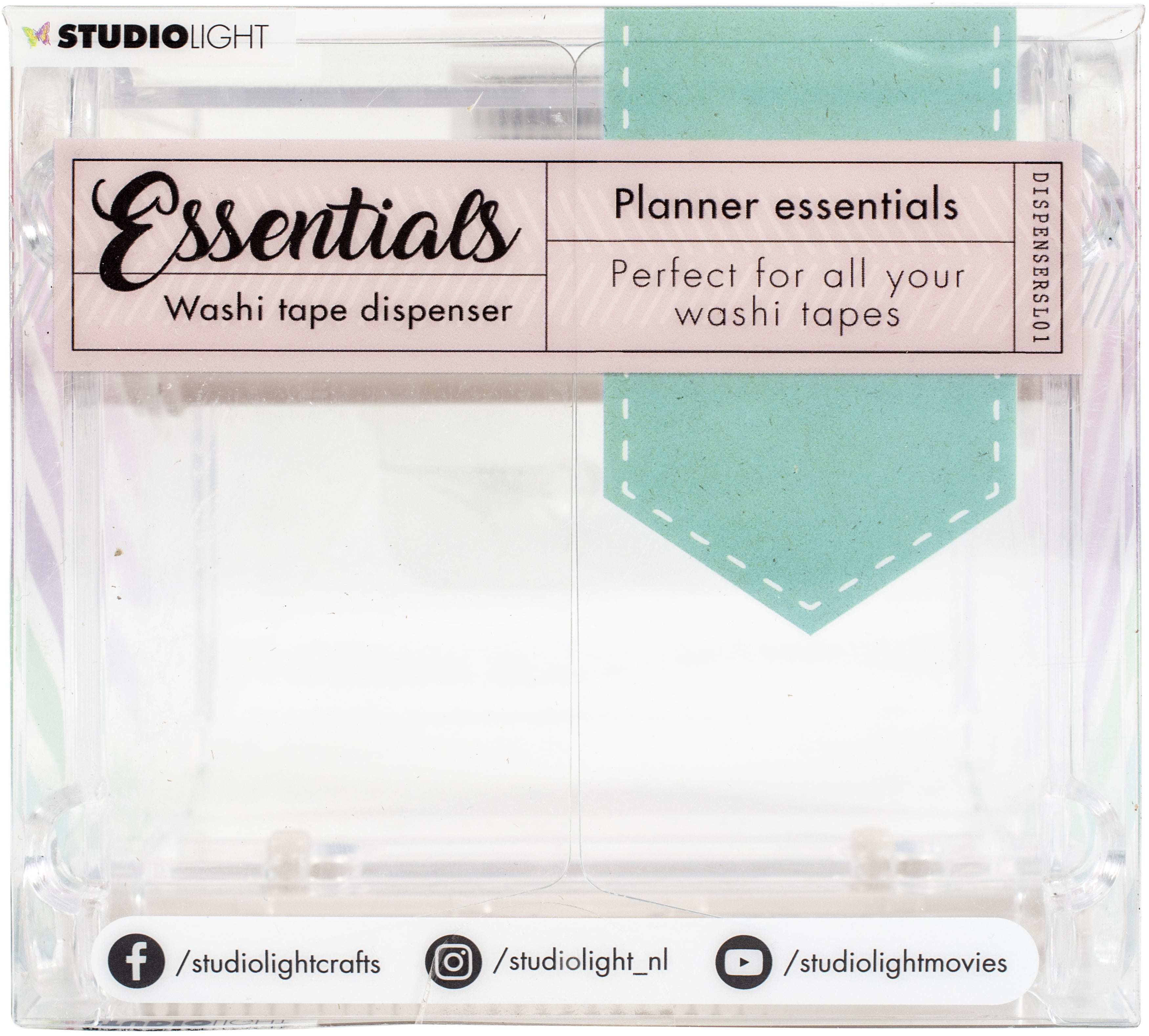 Studio Light Essentials Washi Tape Dispenser-4'X3.5'X2.75'