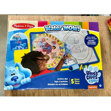 UPC: 0000772330213 | Melissa Doug Blue’s Clues You! Water Wow! Activity Mat
