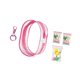 thumbnail image 4 of Bolsa de exhibición de figuras transparente a prueba de polvo Estuche de exhibición de muñecas de PVC para coleccionistas de muñecas rosa rosa, 4 of 9