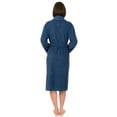 thumbnail image 2 of TowelSelections Women's Robe, Turkish Cotton Terry Shawl Bathrobe X-Small/Small Bijou Blue, 2 of 5