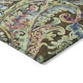 thumbnail image 4 of Addison Rugs Chantille Indoor/Outdoor Transitional Paisley Chocolate Washable Rectangle Rug, 9' x 12', 4 of 6