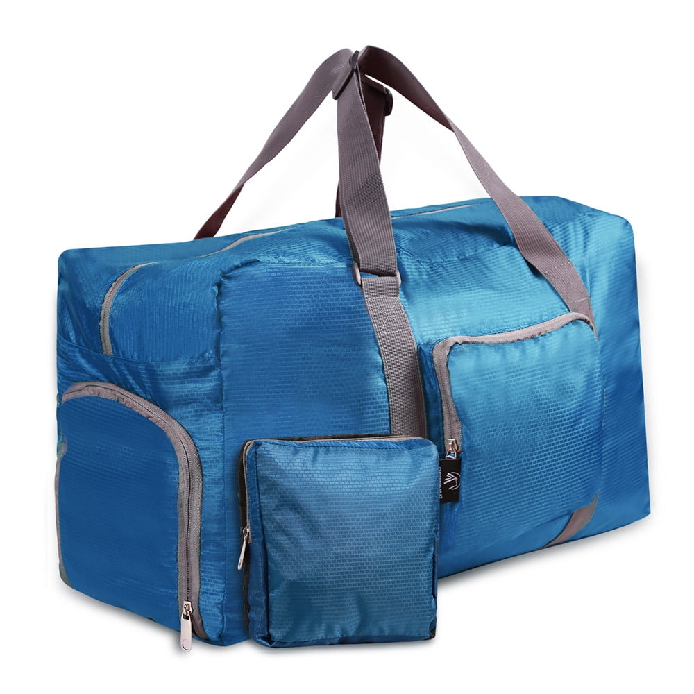 REDCAMP 45L Foldable Travel Duffle Bag with Shoe Compartment, duffle