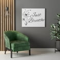 thumbnail image 3 of Inspirational Wall Art Just Breathe Wall Art Motivation Wall Decor for Home Office Gym Inspiring Success Quote Print Ready to Hang Unframed, 3 of 16
